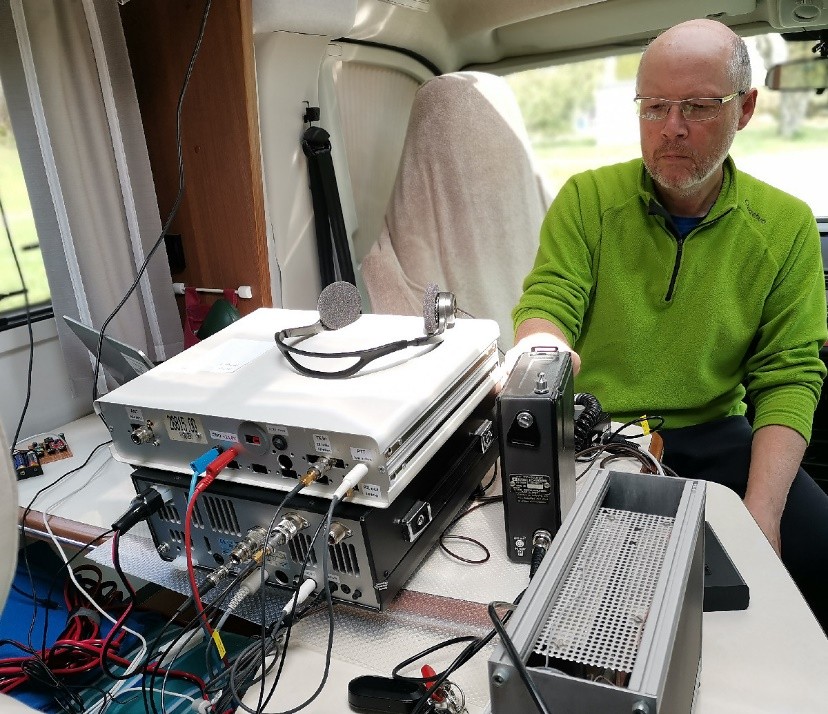 Contestbetrieb UHF SHF Station
