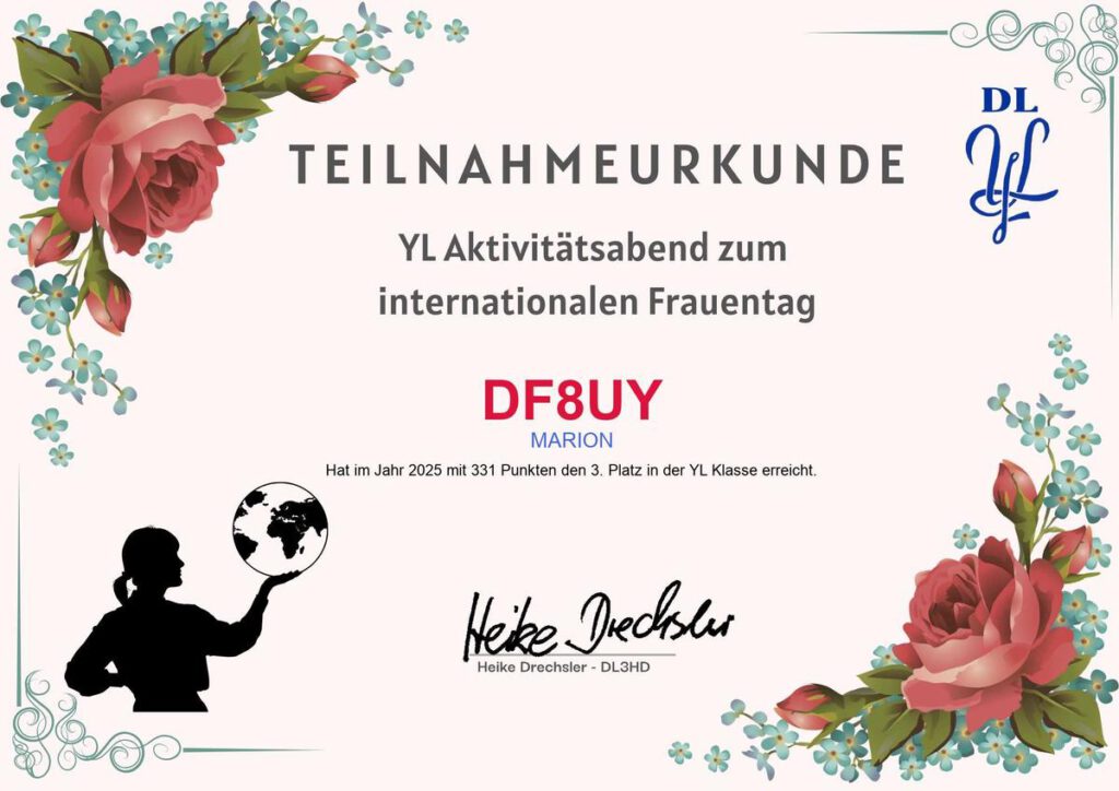 DLYL-2025-DF8UY-Urkunde