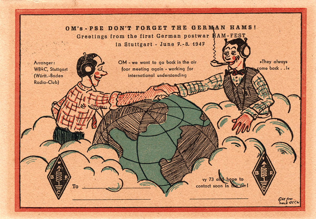 HAM-FEST Stuttgart 1947 Vorderseite