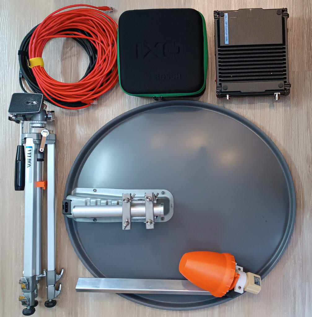 QO-100 Portabel Station